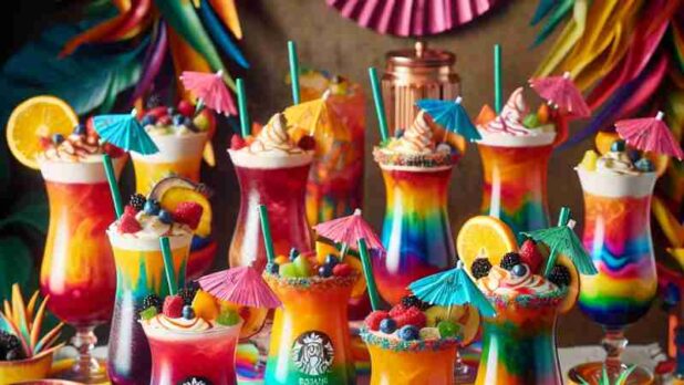 9 Tropical Party Cocktails Inspired by Starbucks Reserve Collection, Concept art for illustrative purpose, tags: exotische mit - Monok